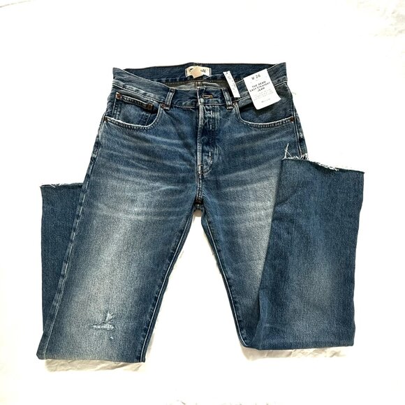 Madewell Dean Easy Straight Jean, Monessen Wash, 26 - Picture 6 of 9